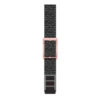 7# Cadre noir + or rose