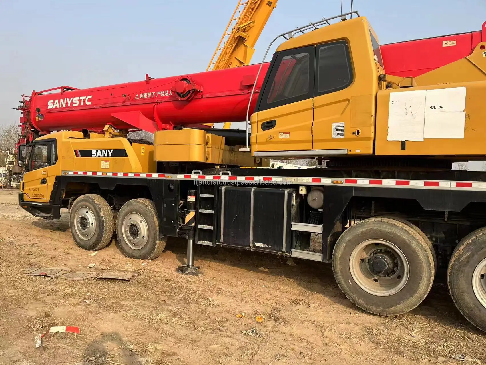2020Y Used 55 ton Chinese Sany STC550T6 Original Truck Crane For Sale