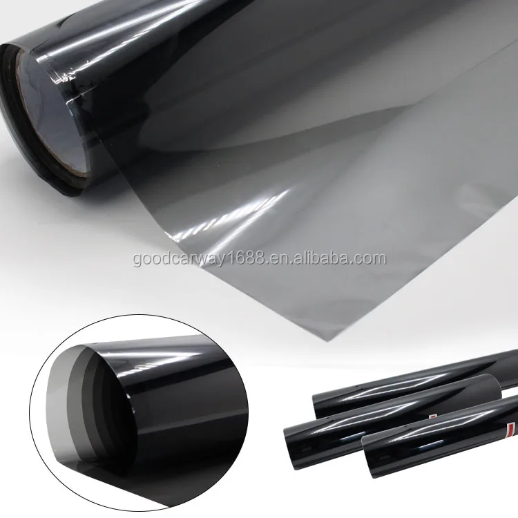 1ply 1.2mil Solar Window Film Car Glass Tinting Film Black 5vlt Dbk5