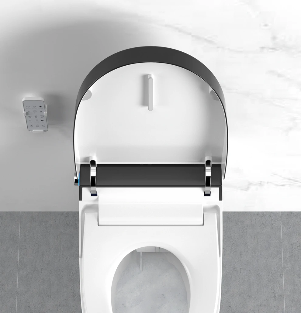 product auto open sensor flush automatic ceramic one piece toilet bowl intelligent electric toilet bidet bathroom smart toilet-24