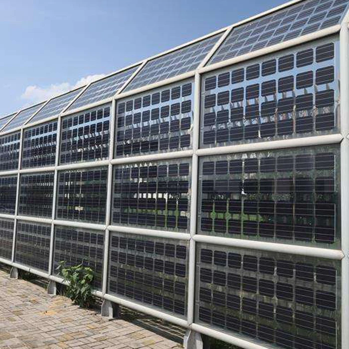 product sound absorptive solar highway noise barrier765-4