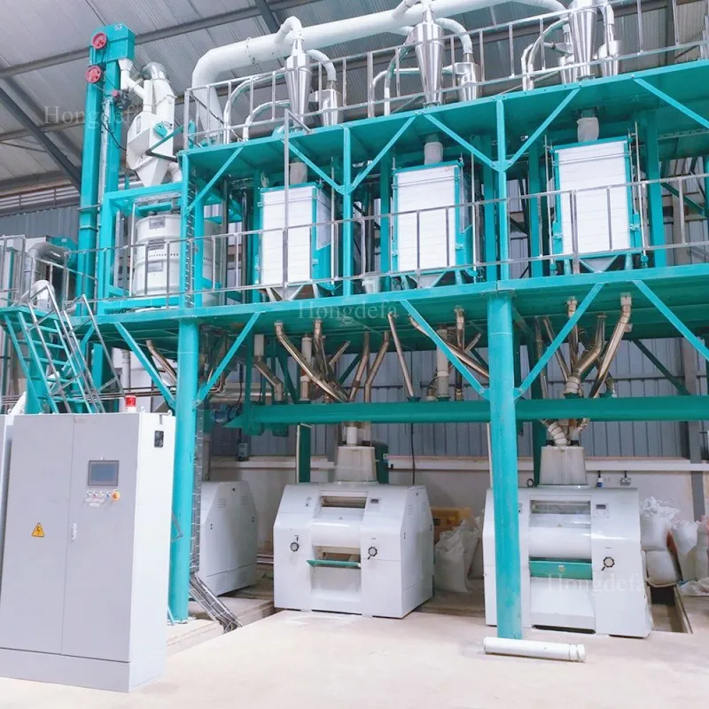 Small Scale 2T/H Maize Milling Machine - Compact Corn Flour Mill with Low Investment