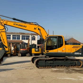 Used Hyundai 220LC Excavator | 22-Ton Crawler for Construction, Excavation, and Digging | High-Quality Equipment for Sale