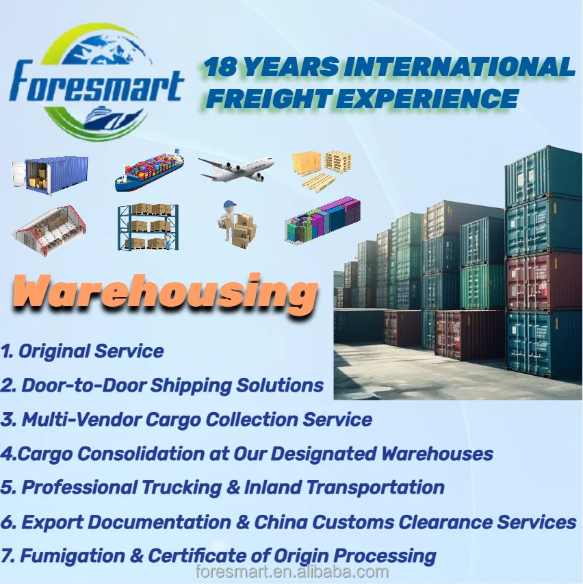 Fcl Container Warehouse Consolidation Service Sea Freight Forwarder Shipping Agent to Antigua and Barbuda Bahamas Belize Mexico