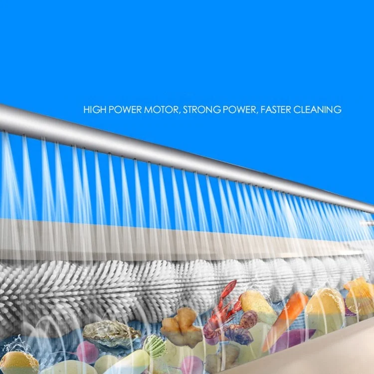 Commercial Root Vegetable Potato Cleaning Peeling Machine Ginger Washing and Peeling Machine