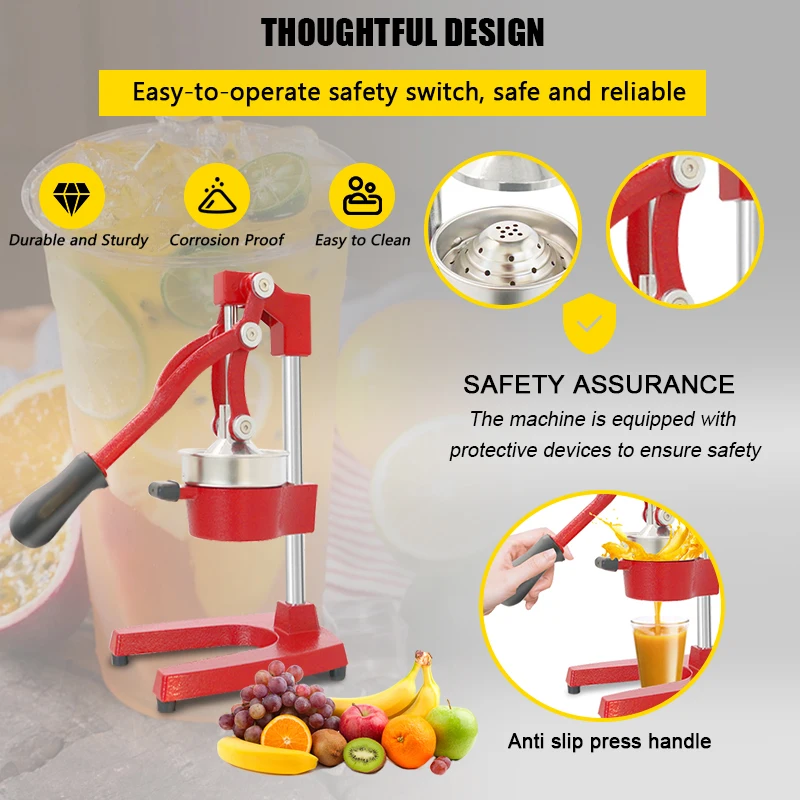 product professional manual orange juicer for citrus fruits hand press machine for orange pom lime lemon juice jc 1 model-8