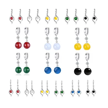 Anime Earrings 925 Sterling Silver Earrings Potara Earrings 