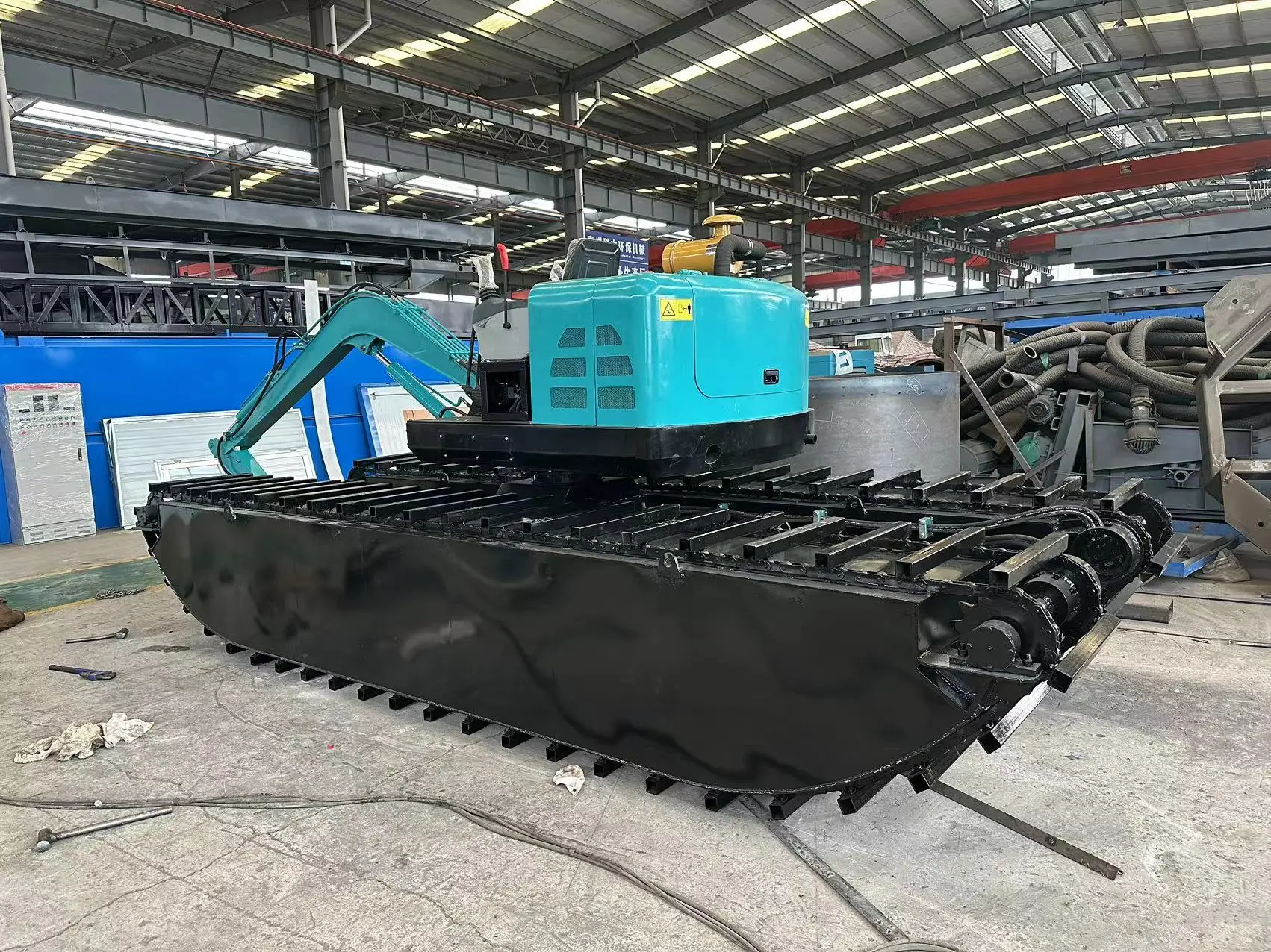 China KEDA Mini Excavating Type Desilting Dredger Mini Amphibious Excavator