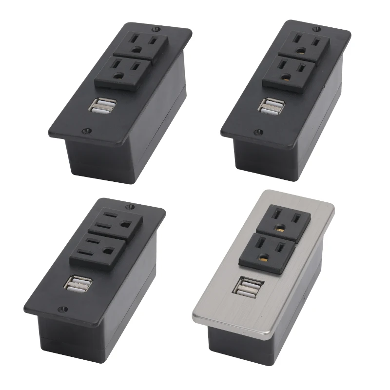 gang 125V da incasso montaggio divano usb presa di corrente con funzione  Resistente Manomissione incorporato impermeabile scheda di potenza