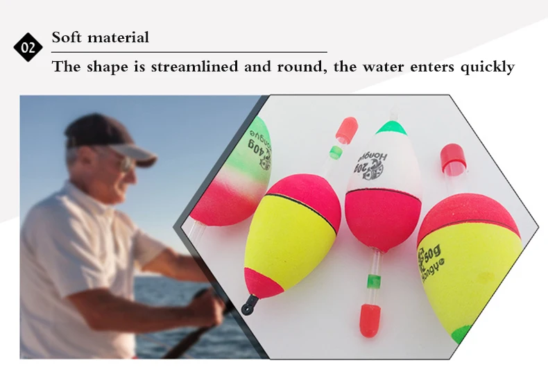 Outdoor Fishing Bobber Foam Indicator 