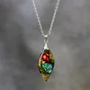 multicolor(silver chain)