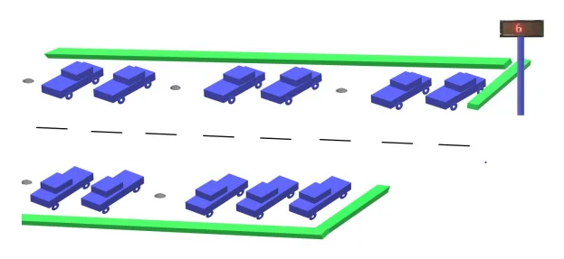 
 Уличный датчик парковки LoRa для парковки на большое расстояние  