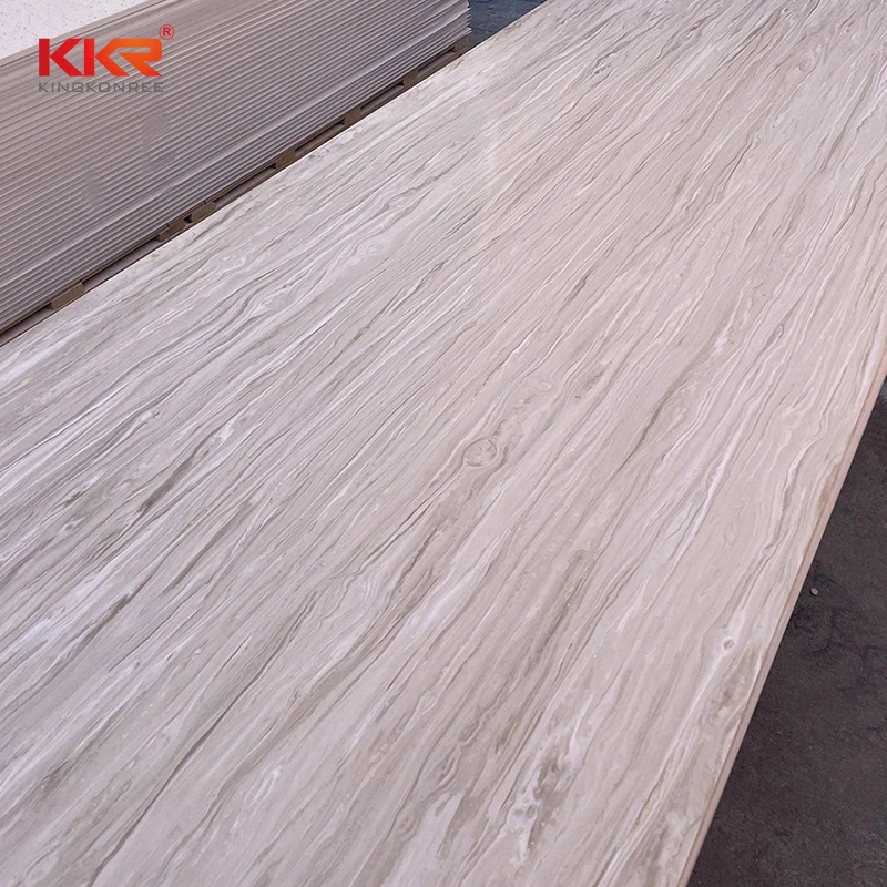 Artificial Faux Stone Panel Solid Surface Sheet Acrylic Table Tops Solid Surface Sheets