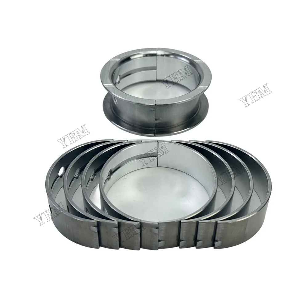 Main Bearing With Thrust Washer Fit for YTO LRC4108T60 Engine Parts 4