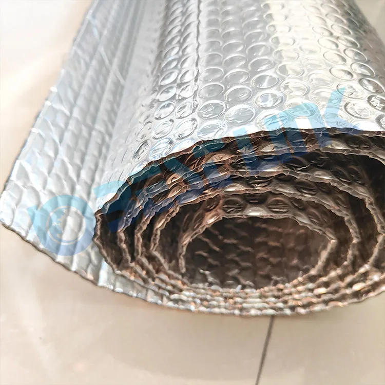 Reflective Thermal Insulation Roll Custom Radiant Barrier Foil Bubble 