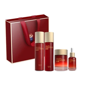 Peony Plant Extract Facial Care Set Moisturizing Soothing Brightening Antioxidant Toner Lotion Essence Cream for Face Care