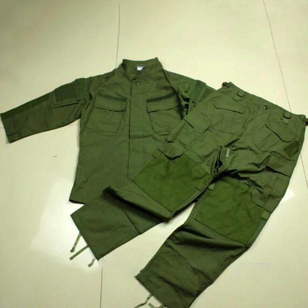 Wholesale Direction Sale Tactical Uniform Jacket Green Half Sleeves