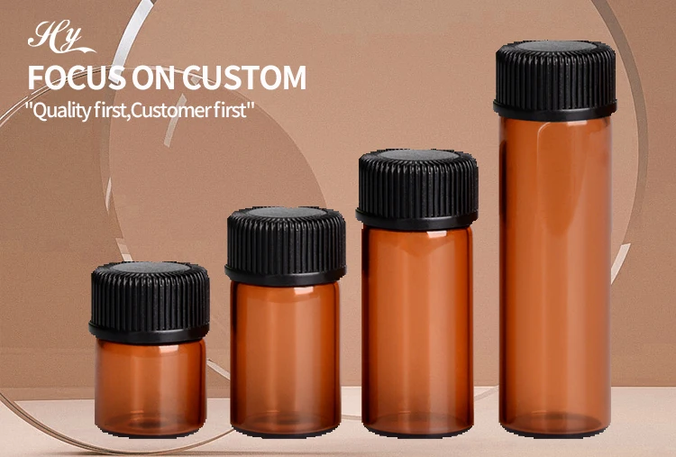 Travel 2ml 3ml 5ml Perfume Mini Glass Vials