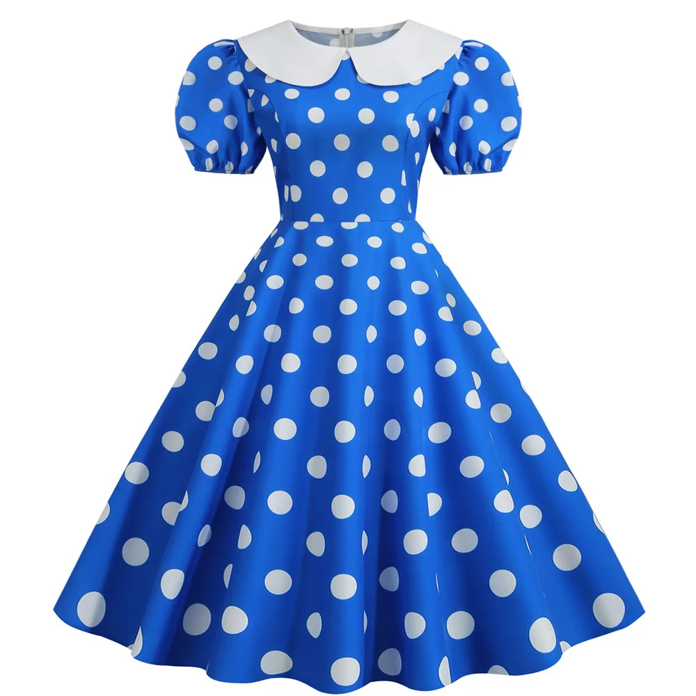 Shop Our Women's Summer Dresses with Vintage Polka Dot Prints