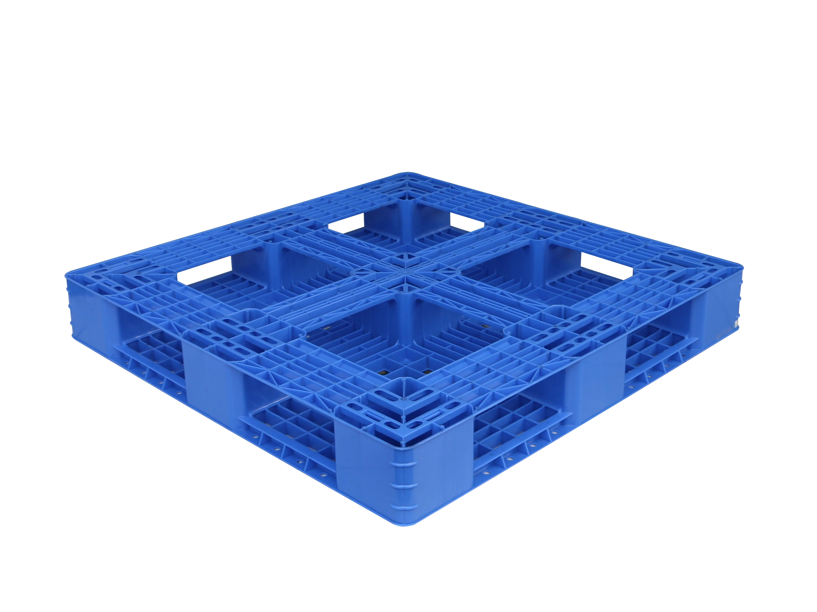 NEXARA Heavy Duty Customize HDPE Blue 1208 1200*800*150mm Grid Field Runner Euro Plastic Pallet for Shipping