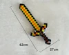 Small mosaic sword, yellow