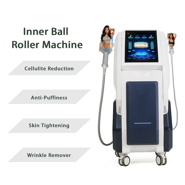 2 in 1 High Quality Cellulite Reduce Fat Removal Equipment Facial Inner Ball Roller Massage Machine Body Slimming Machine