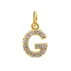 Single letter pendant G