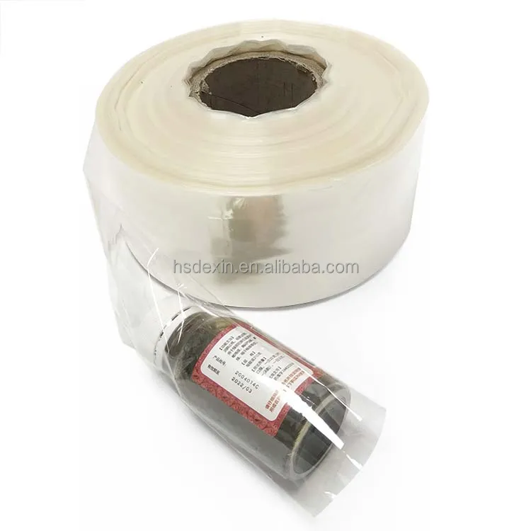 Заводской запас высокое качество оптовая продажа плоская ширина прозрачный ПВХ термоусадочный рукав рулон пленки