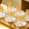Stile J: bicchiere da 120 ml, 6 tazze e 6 piattini
