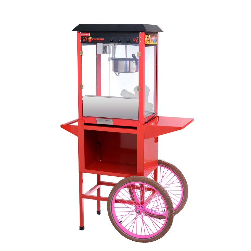 Commercial Popcorn Machine Electric Popcorn Machine With Cart Buy