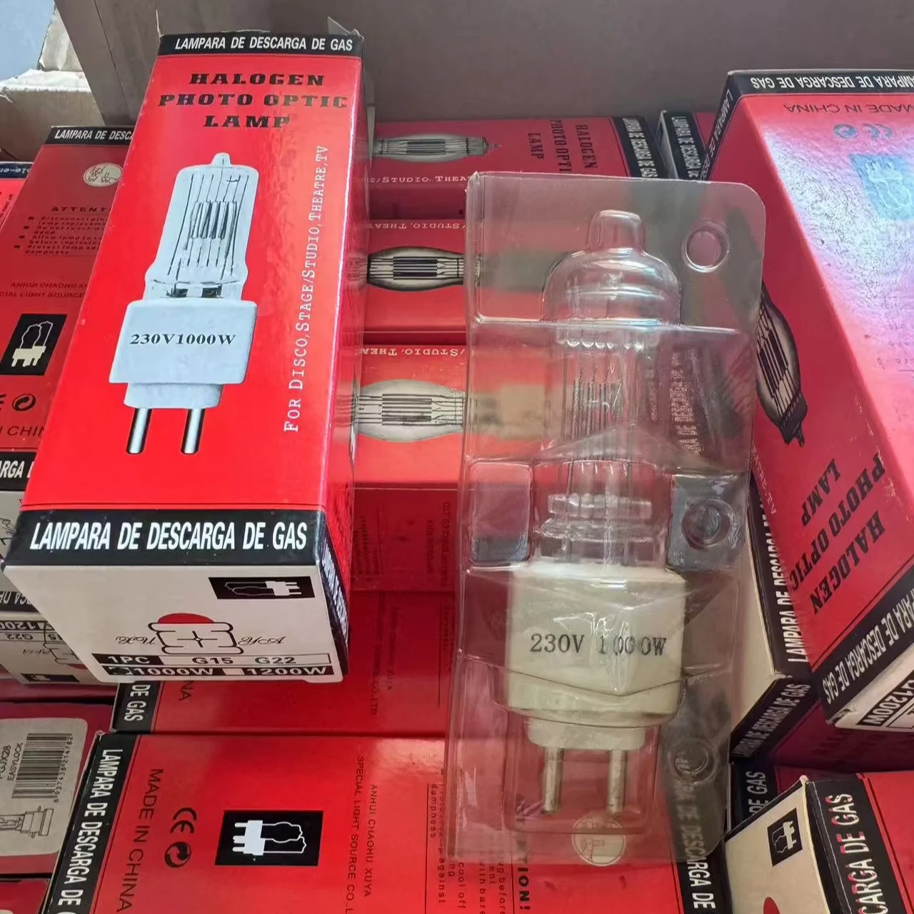 Галогенная лампа 2000 Вт G38 GY9.5 230 В 1000 1200 кварцевая прожектор пленка Sudio светильник