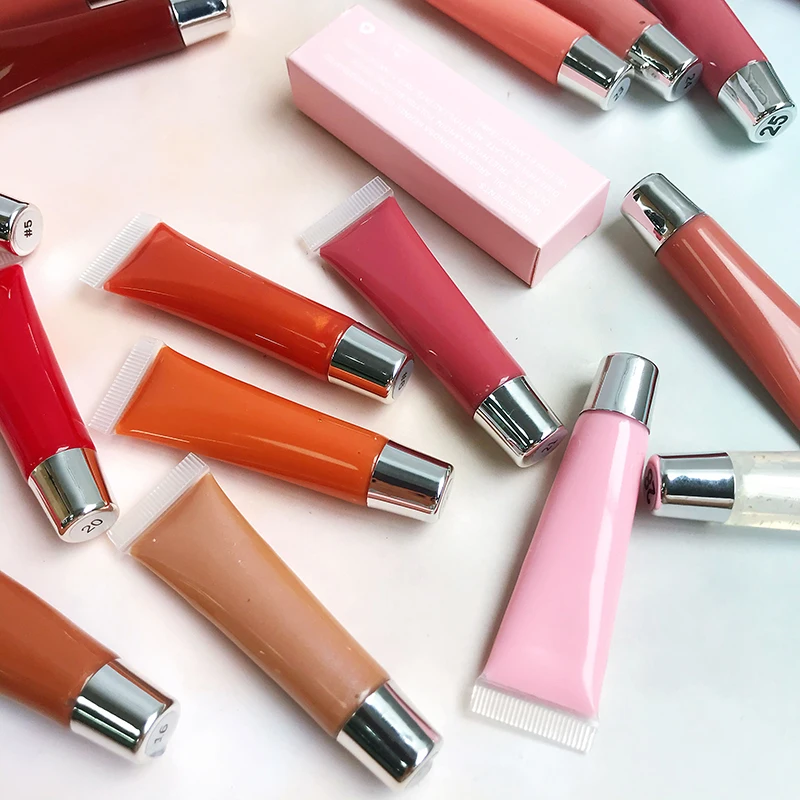 Vegan Makeup 2021 Products clear Lip Gloss Vendors High Pigment Lip Gloss for Girls
