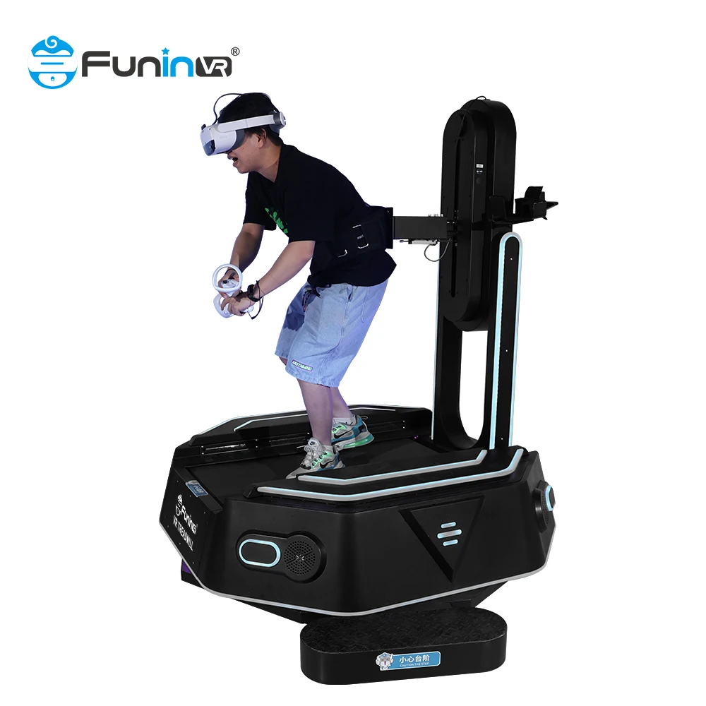 Virtual Video Reality Game  5D Gun  Shooting Game Space Walker Platform Vr Running Platform Pods Vr Multiplayer Vr Walk for Kids