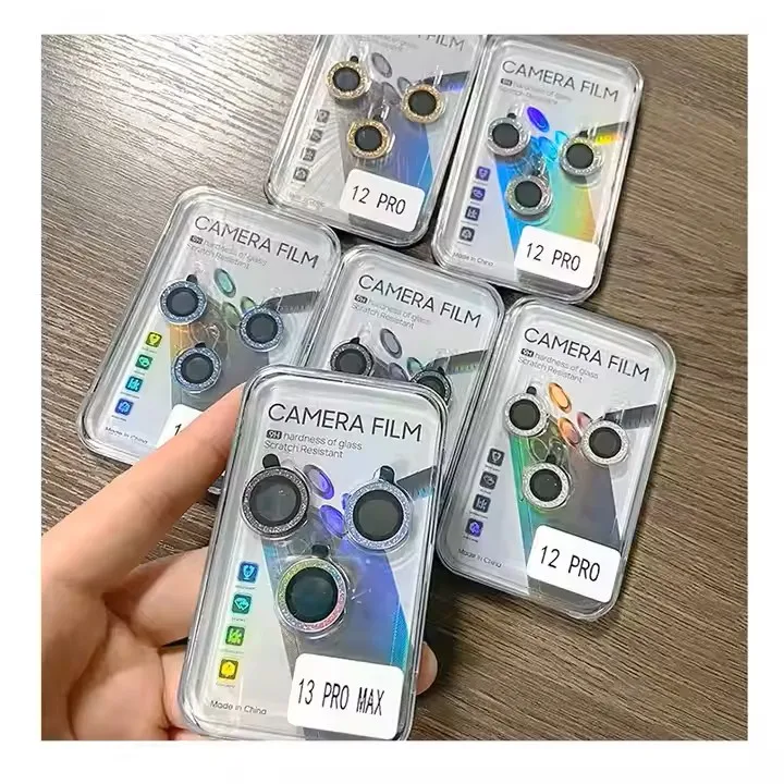 Camera Lens Screen Camera Lens Screen Protector for Iphone - 9H Tempered Glass