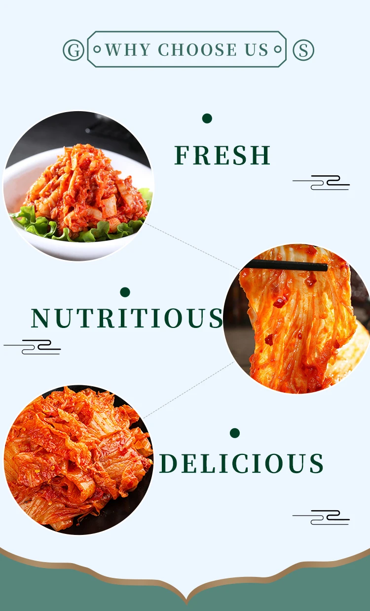 Brine Preserved Spicy Cabbage Kimchi Chou Epice Korean Kimchi Cabbage