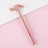 0.5mm - small hammer rose gold