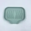 Small-opening soap dish-green