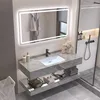 Miroir LED carré