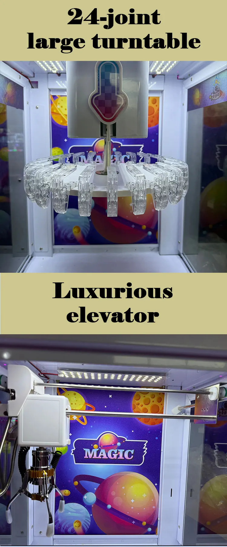 FunPark High Quality Coin-Operated Arcade Games Machines Prize-Grabbing Claw Clip & Card Gifts Fun Prize-Grabbing Experience manufacture