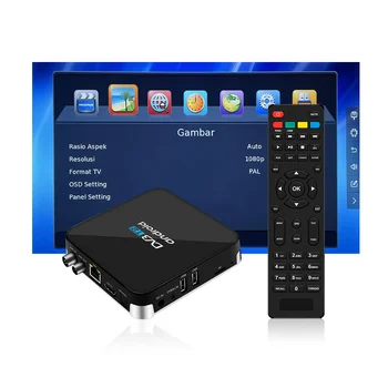 Android 9 DVB T2 Set Top Box - FTA Channels Dual Wifi Combo