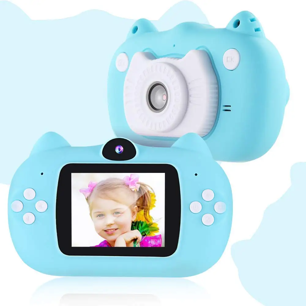 Модернизированная неповторимая цифровой фотокамеры для детей Цифровая камера HD 1080P видеомагнитофон 12MP видеорегистратор