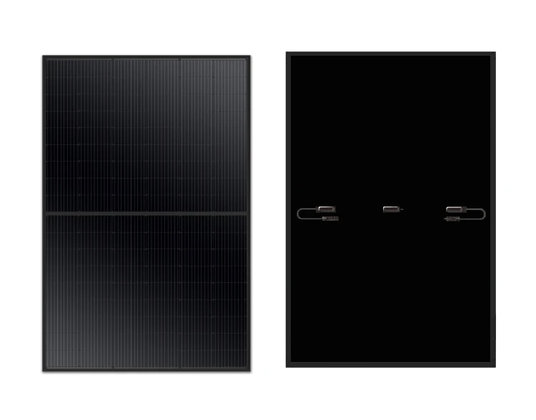Topcon N Type Full Black Bifacial Double Glass Photovoltaic Pv Panel ...