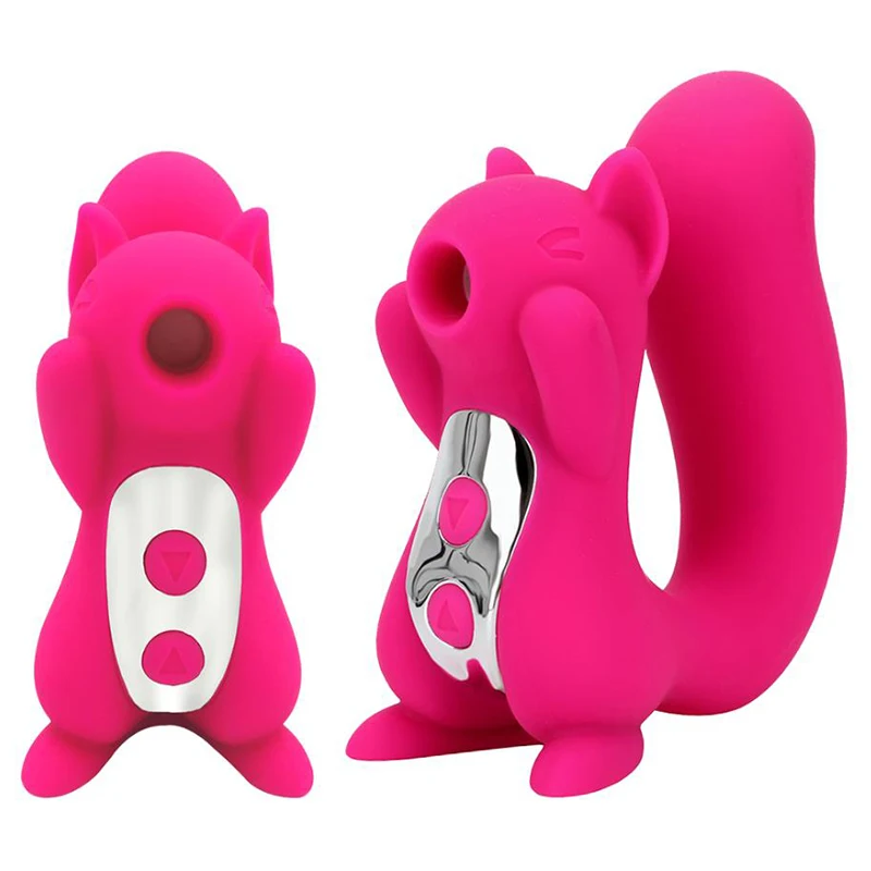 10 Frequency Handheld Wireless Squirrel Clitoral Sucking Vibrator Nipple Vibrating Massager Adult Sex Toys for Women