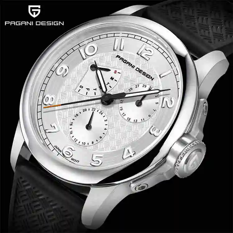 1780 Классические кварцевые часы с силиконовым ремешком