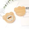 light brown  beer opener stainless steel6.5*1.2cm