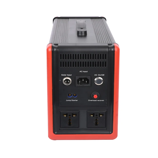 For Personal Computer Gaming Console Power Station with LiFePO4 Battery DC 300w 600w 1000W Solar Panel Generator