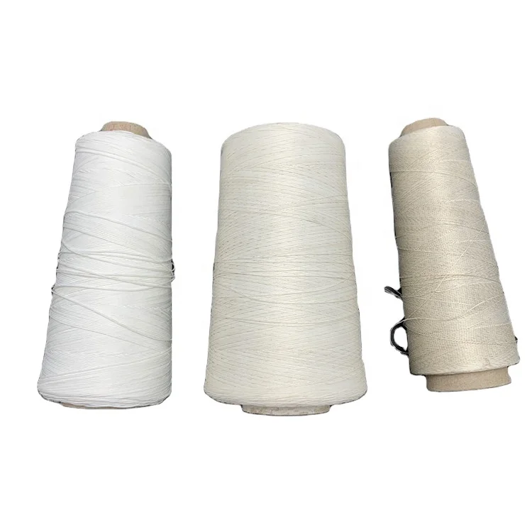 Industry using high strength flame retardant glass fiber sewing thread