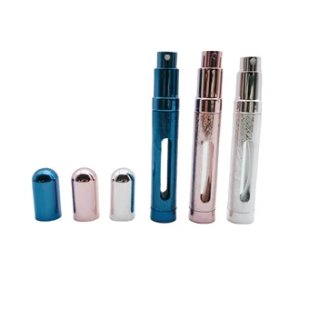 Cheap High Quality 2ml 3ml 5ml 10ml Small Perfume Atomizer Vials Sample Glass Bottle With Plastic Spray Pump Mini Tester Bottles