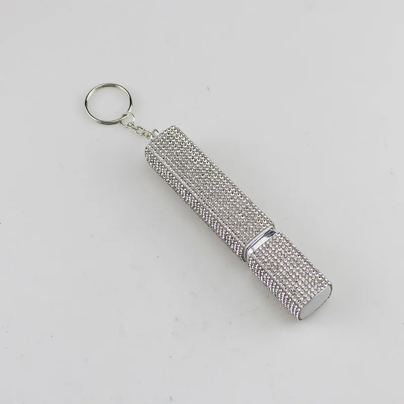 10ml Mini Luxury Perfume Glass Spray Bottle Keychain Odm