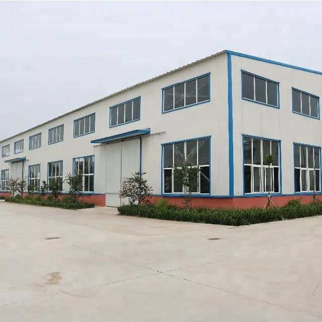 Angola Country Steel Structure Warehouse by Sandwich Panel Roof and Wall